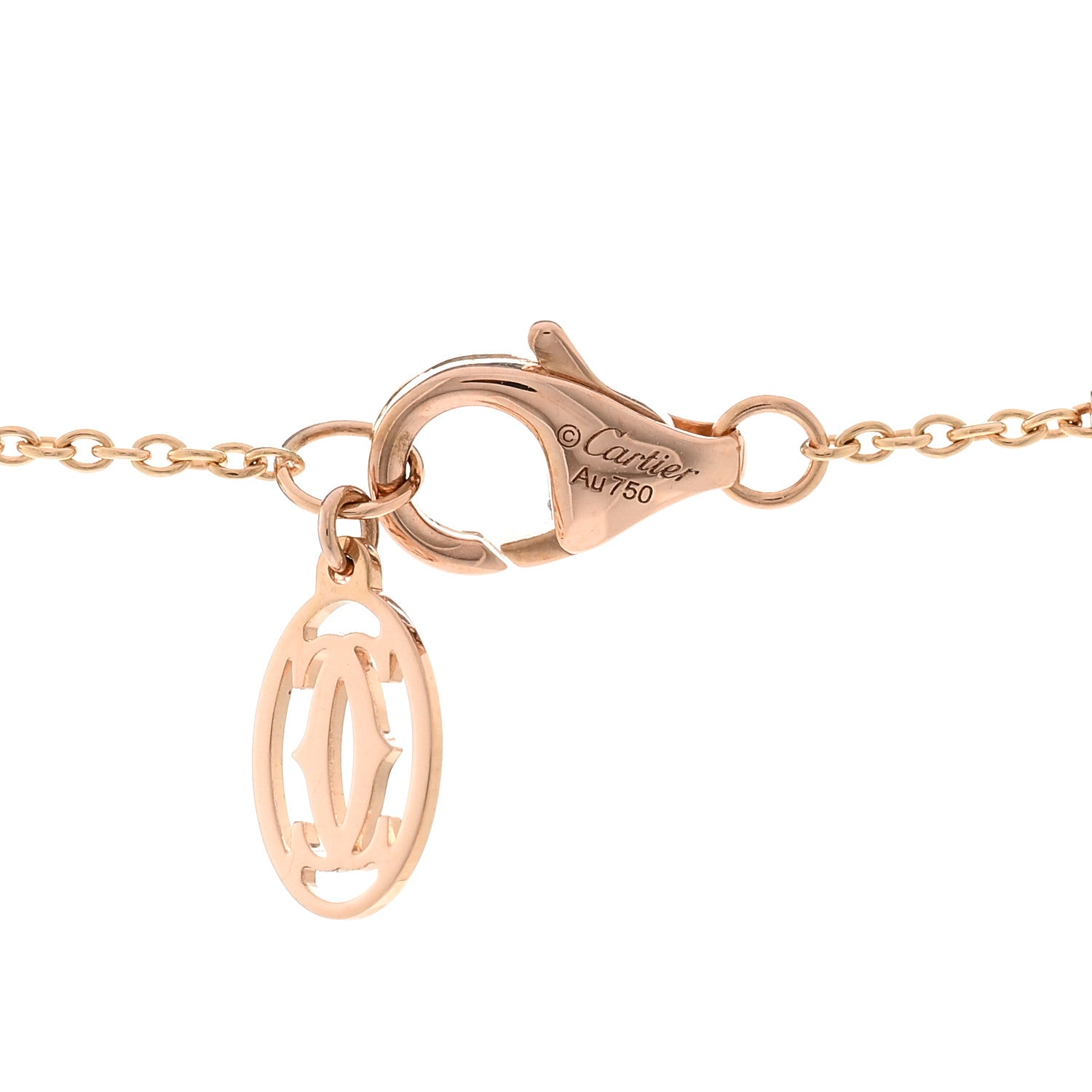 Cartier 18K Pink Gold Medium Clash de Cartier Necklace 4 of 5