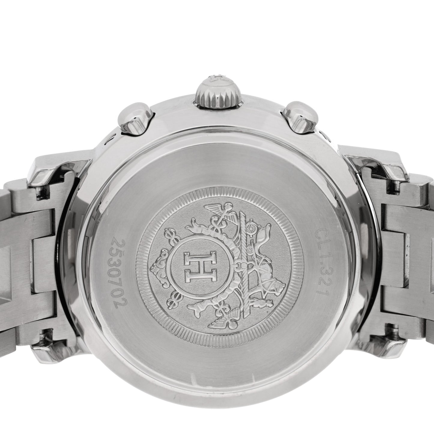 Stainless Steel 31mm Clipper Chronograph Quartz Watch
