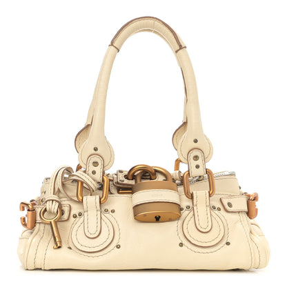 Chloe Calfskin Medium Paddington Satchel Off White 1 of 11