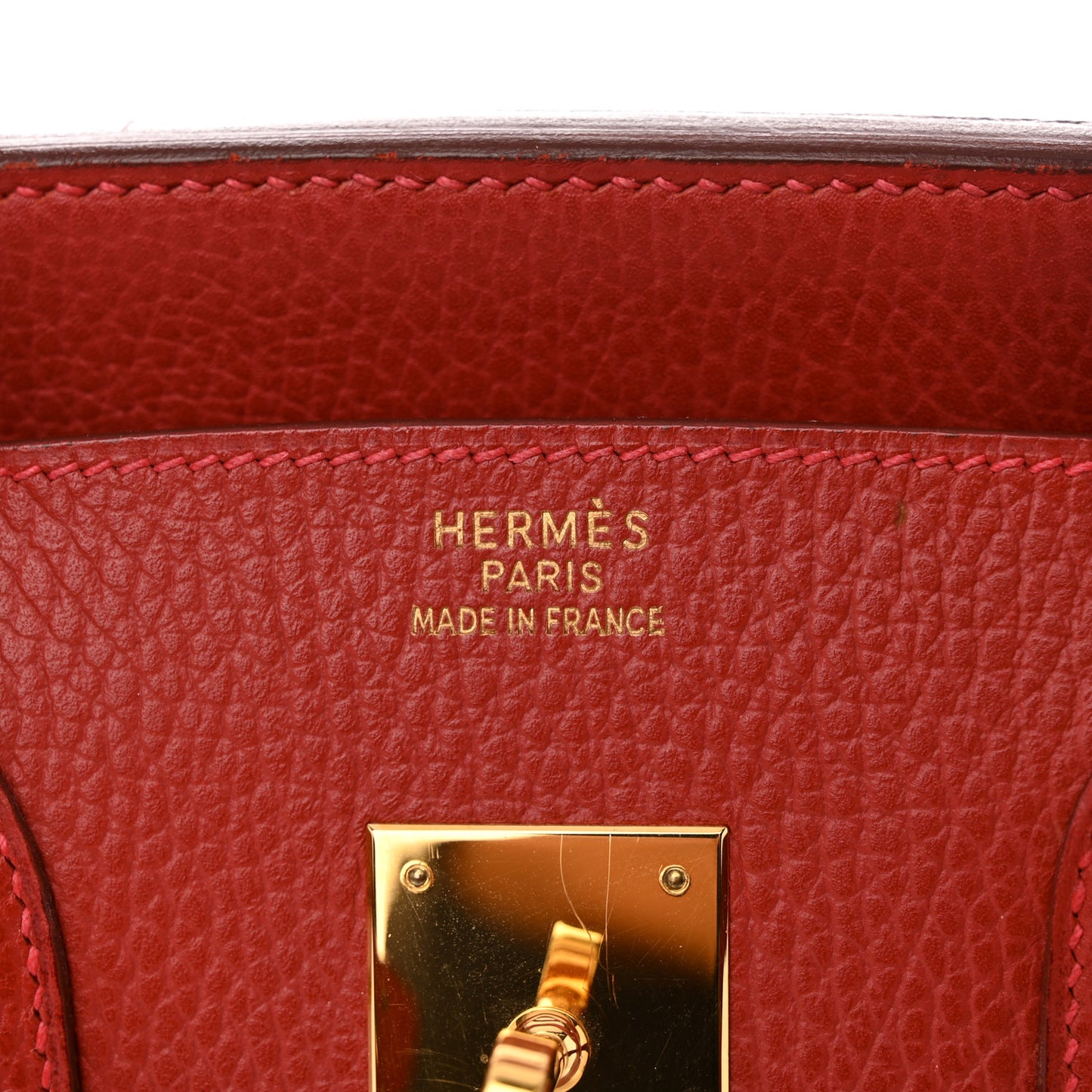 Ardennes Birkin 35 Rouge Vif