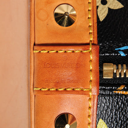 Louis Vuitton Monogram Multicolor Alma Black 6 of 7