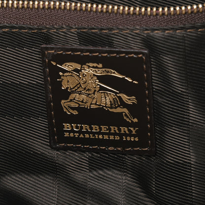 Burberry Nylon Quilted Tote Brown 5 of 9
