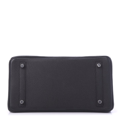 Hermes Togo Birkin 30 Black 6 of 33