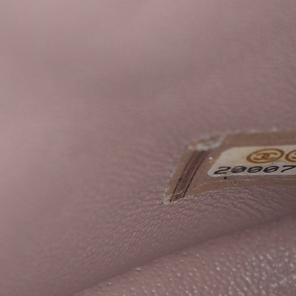 Chanel Caviar Quilted Mini Square Flap Taupe 7 of 10