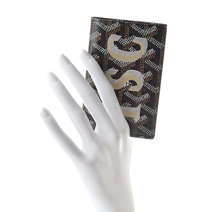 Goyard Goyardine Saint Pierre Card Holder Black 2 of 8
