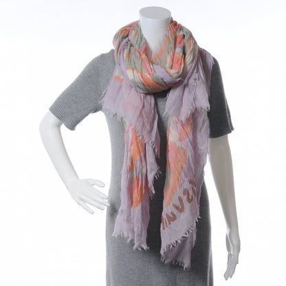 Louis Vuitton Cashmere Silk Graffiti Stole 3 of 7