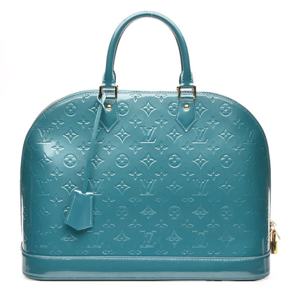 Louis Vuitton Vernis Alma GM Blue Galactic 1 of 6