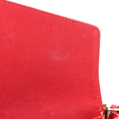Louis Vuitton Empreinte Pochette Felicie Chain Wallet Scarlet 10 of 12