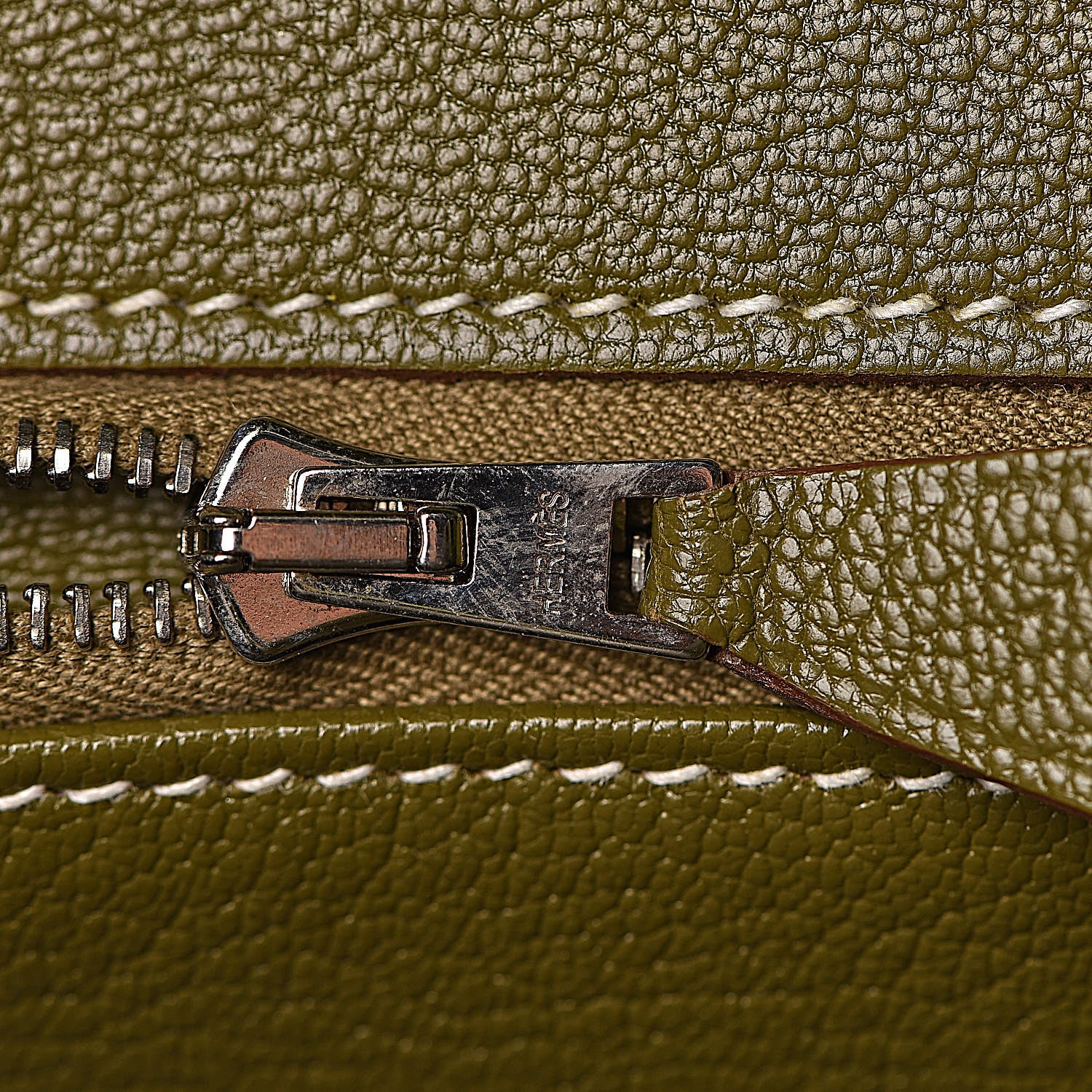 Hermes Epsom Candy Birkin 35 Kiwi Lichen 16 of 41