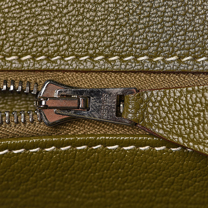 Hermes Epsom Candy Birkin 35 Kiwi Lichen 16 of 41