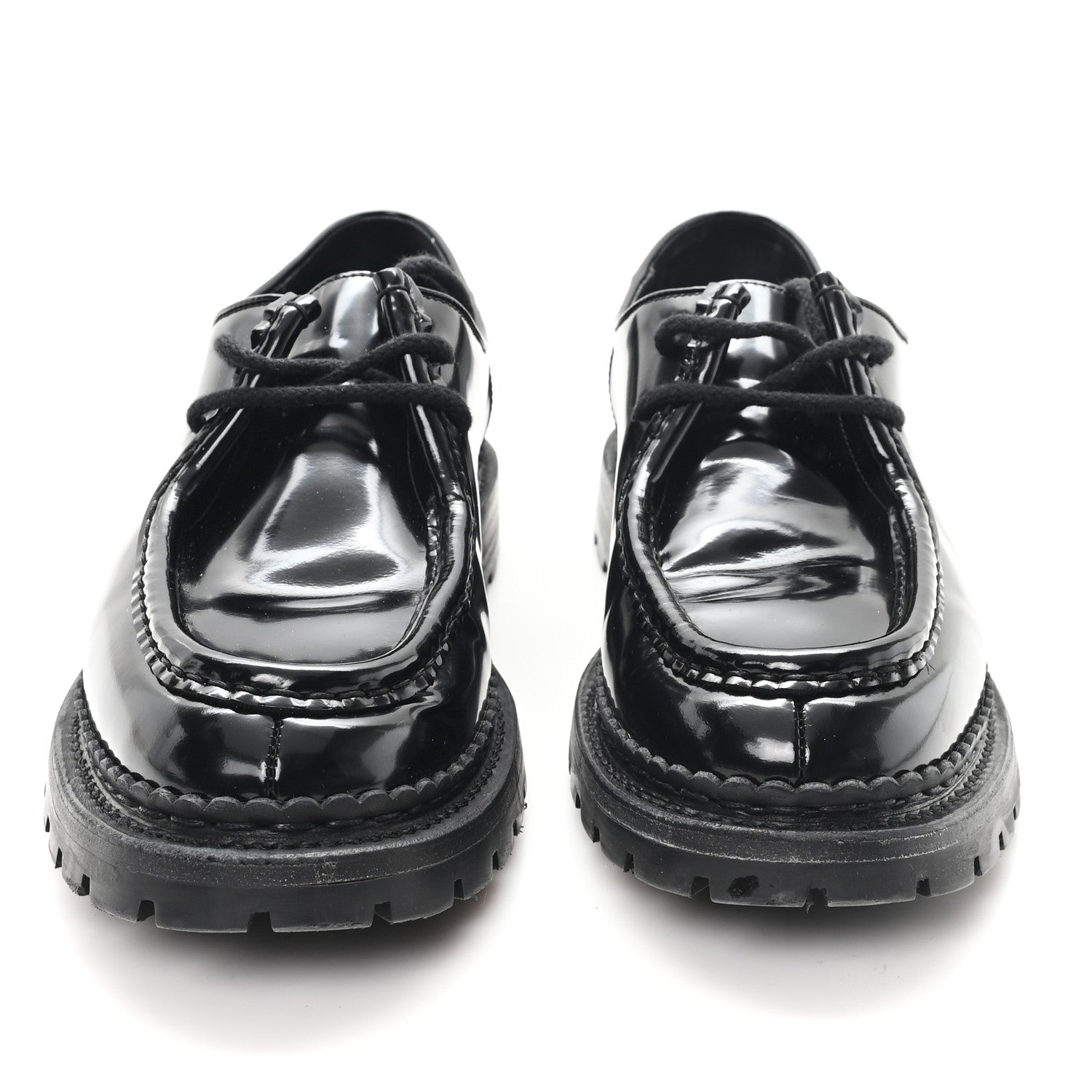 Saint Laurent Vitello Ruinart Mens Marlo 20 Derby 42 Black 3 of 10