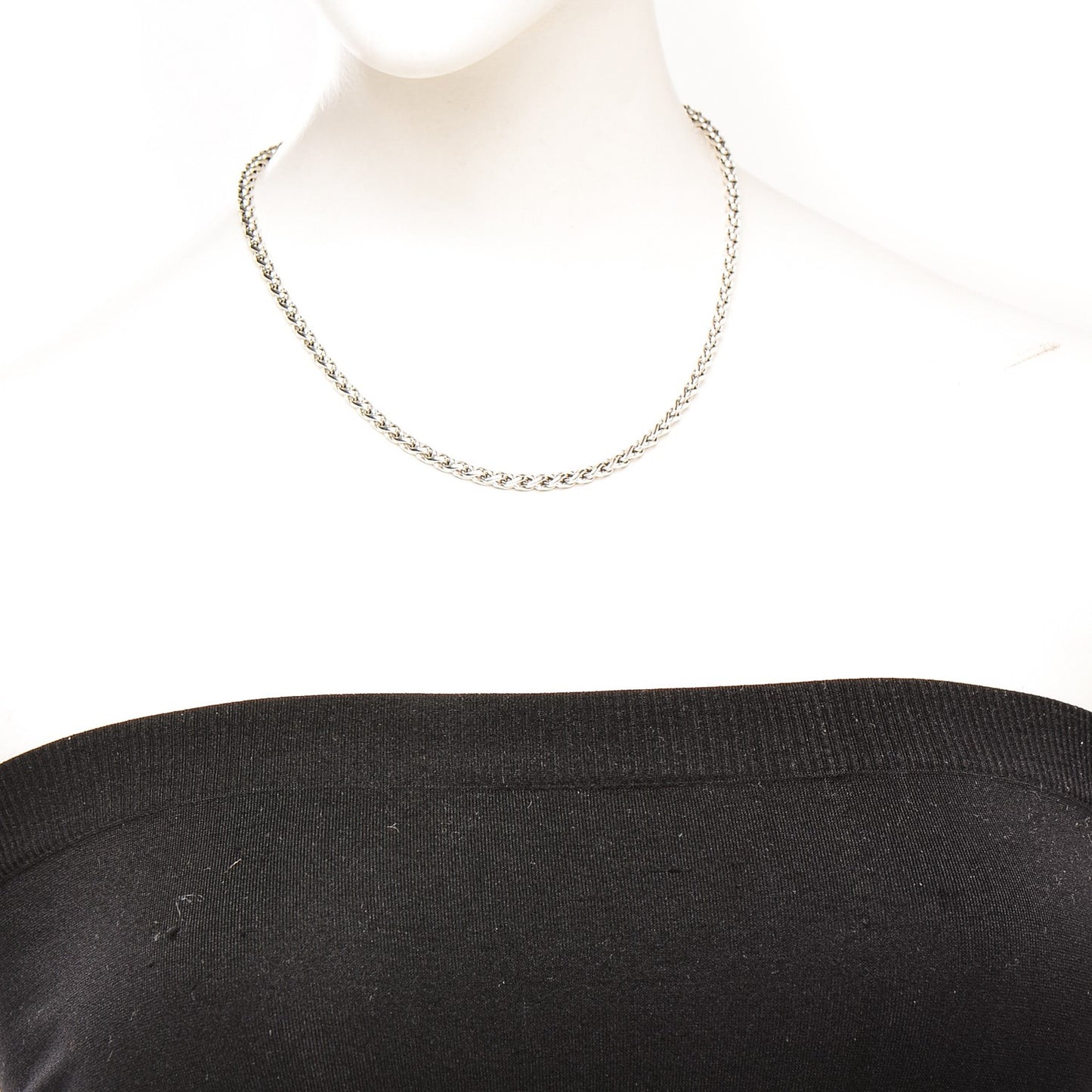 Sterling Silver 4mm Wheat Chain Necklace
