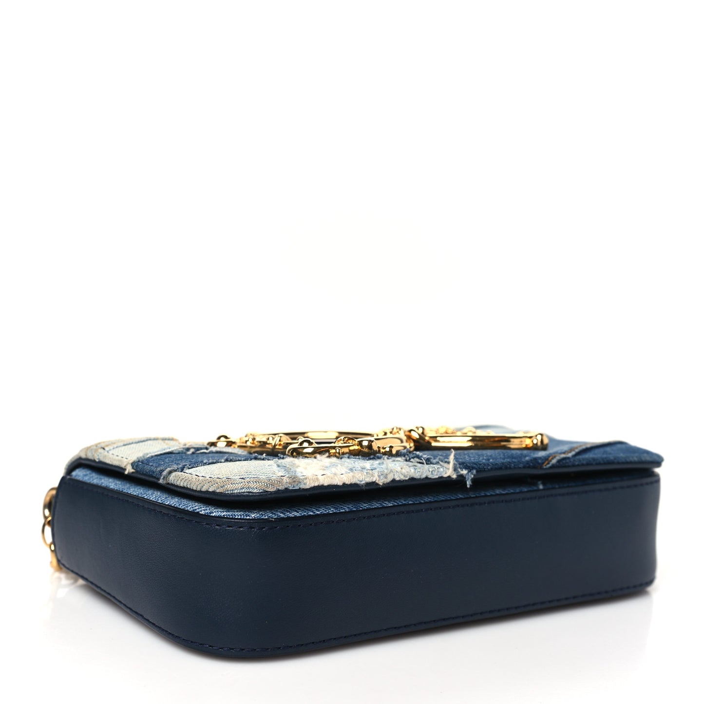 Denim DG Girls Shoulder Bag Blue