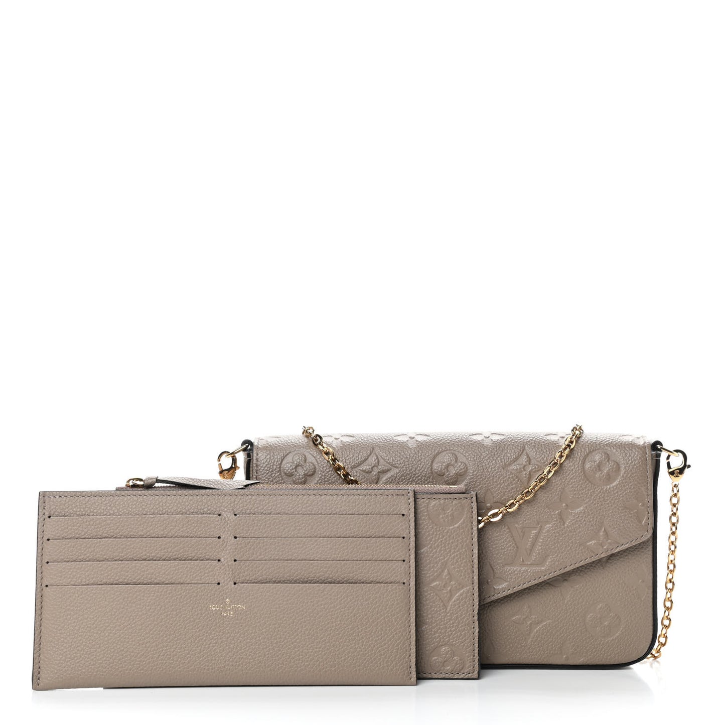 Empreinte Pochette Felicie Chain Wallet Tourterelle