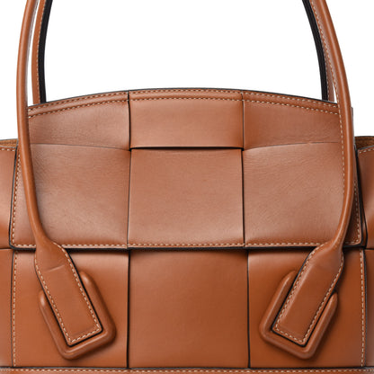 Bottega Veneta French Calfskin Maxi Intrecciato Small Arco Wood 13 of 13