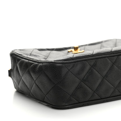 Chanel Caviar Quilted Camera Case Black 10 of 11