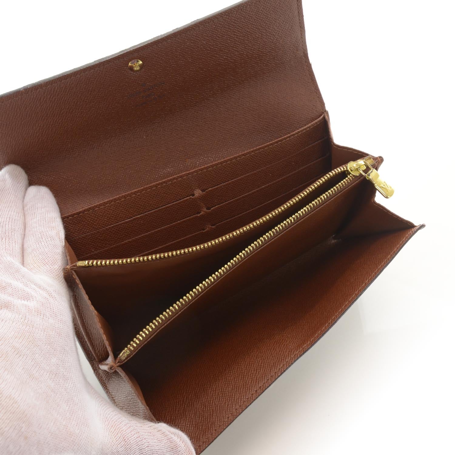 Louis Vuitton Monogram Sarah Wallet 6 of 7
