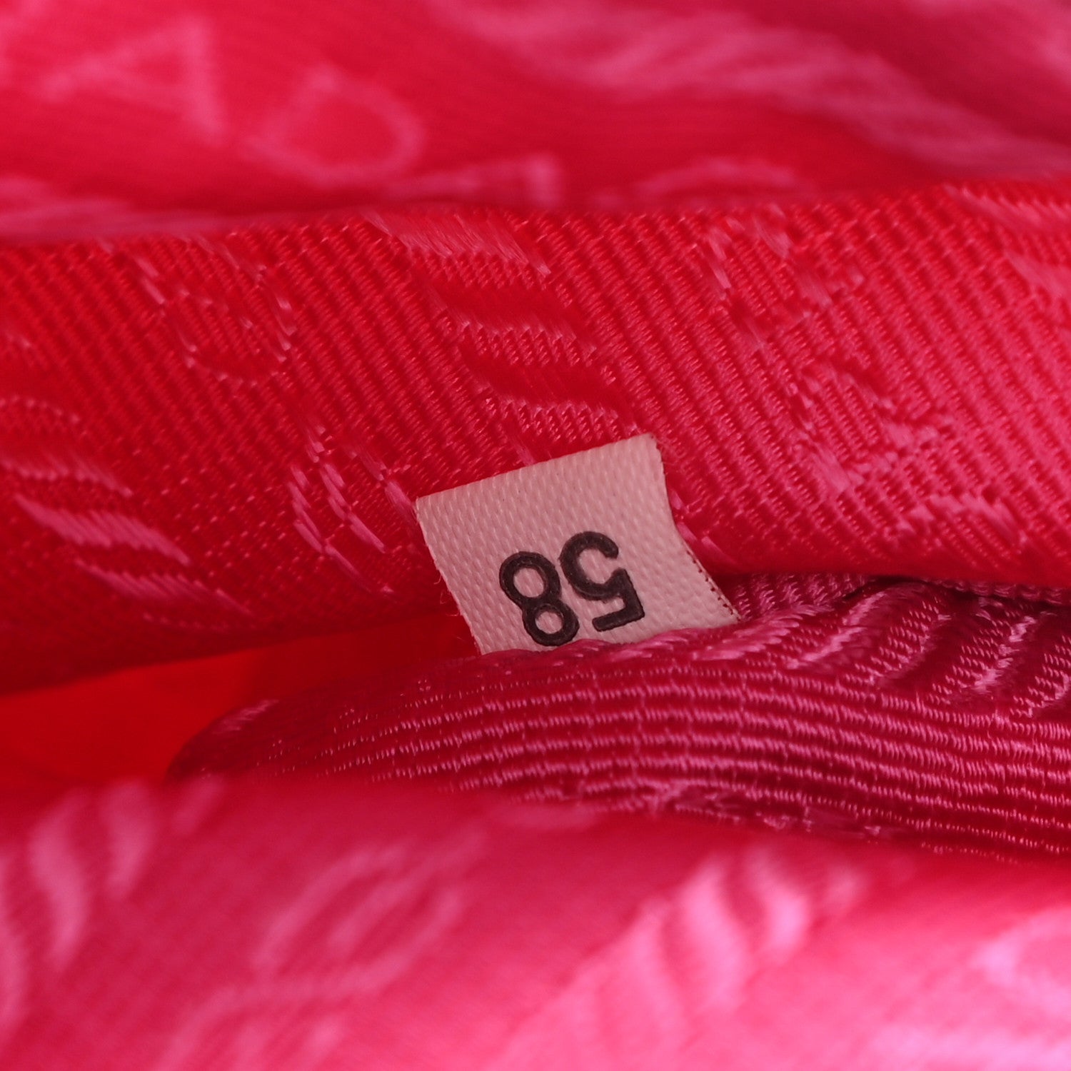 Prada Tessuto Nylon Saffiano Barrel Pochette Pink 6 of 7