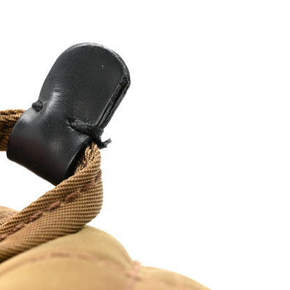 Prada Tessuto Nylon Impunturato Quilted Soft Calf Bucket Bag Antilope Black 12 of 12