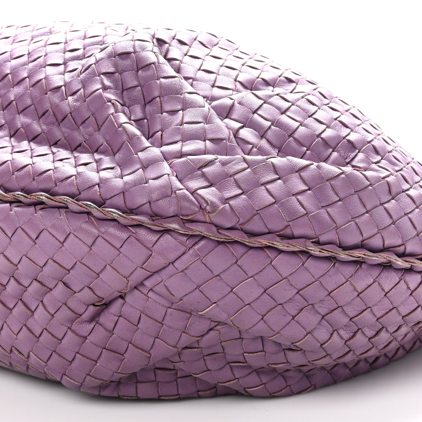 Nappa Intrecciato Large Belly Veneta Hobo Corot