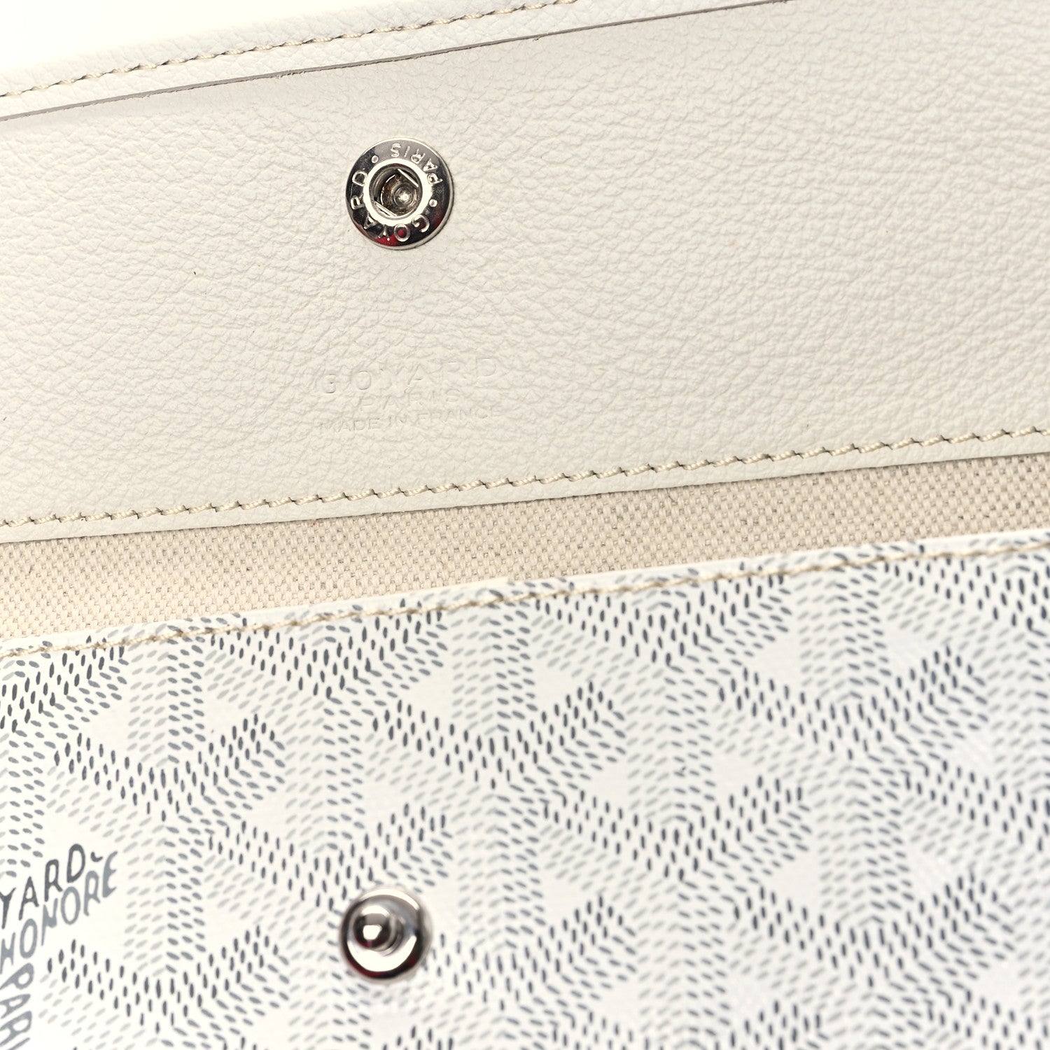 Goyard Goyardine Saint Louis PM White 7 of 12