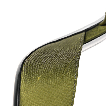 Saint Laurent Crepe De Chine Blade 105 Slingback Pumps 37.5 Lime 12 of 14
