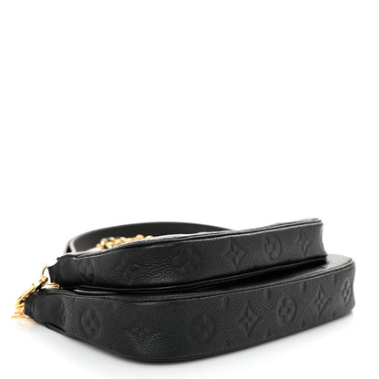 Louis Vuitton Empreinte Monogram Giant Multi Pochette Accessories Black 4 of 10