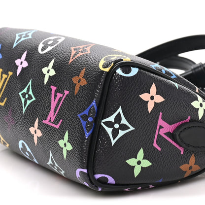 Louis Vuitton LV x TM Monogram Multicolor Nano Speedy Black 8 of 8