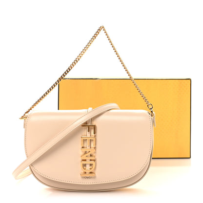 Fendi Vitello Grace Fendigraphy Wallet on Chain Camelia 11 of 11