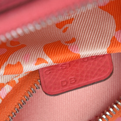 Hermes Epsom Silk'In Compact Wallet Rose Azalee 7 of 7