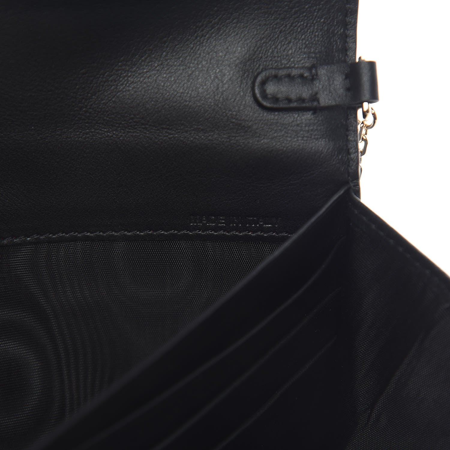 Valentino Garavani Vitello Rockstud Crossbody Wallet on Chain Black 7 of 11