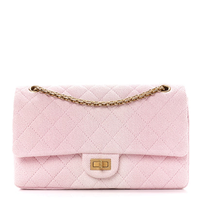 Chanel Ombre Denim Quilted 2.55 Reissue 225 Flap Light Pink 1 of 12