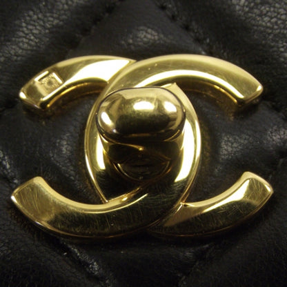 Chanel Lambskin Quilted Backpack Black 12 of 12