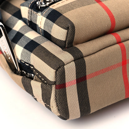Burberry Vintage Check Backpack Key Charm Brown 9 of 11