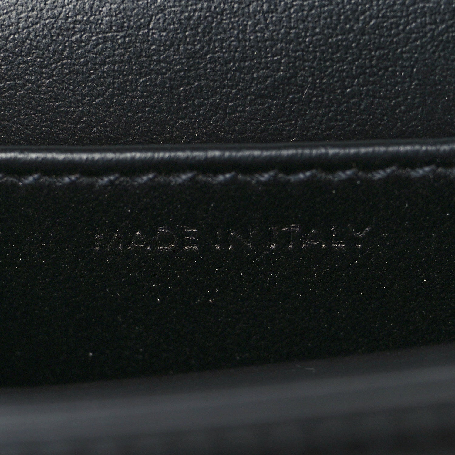 Celine Shiny Calfskin Mini Triomphe Black 7 of 7