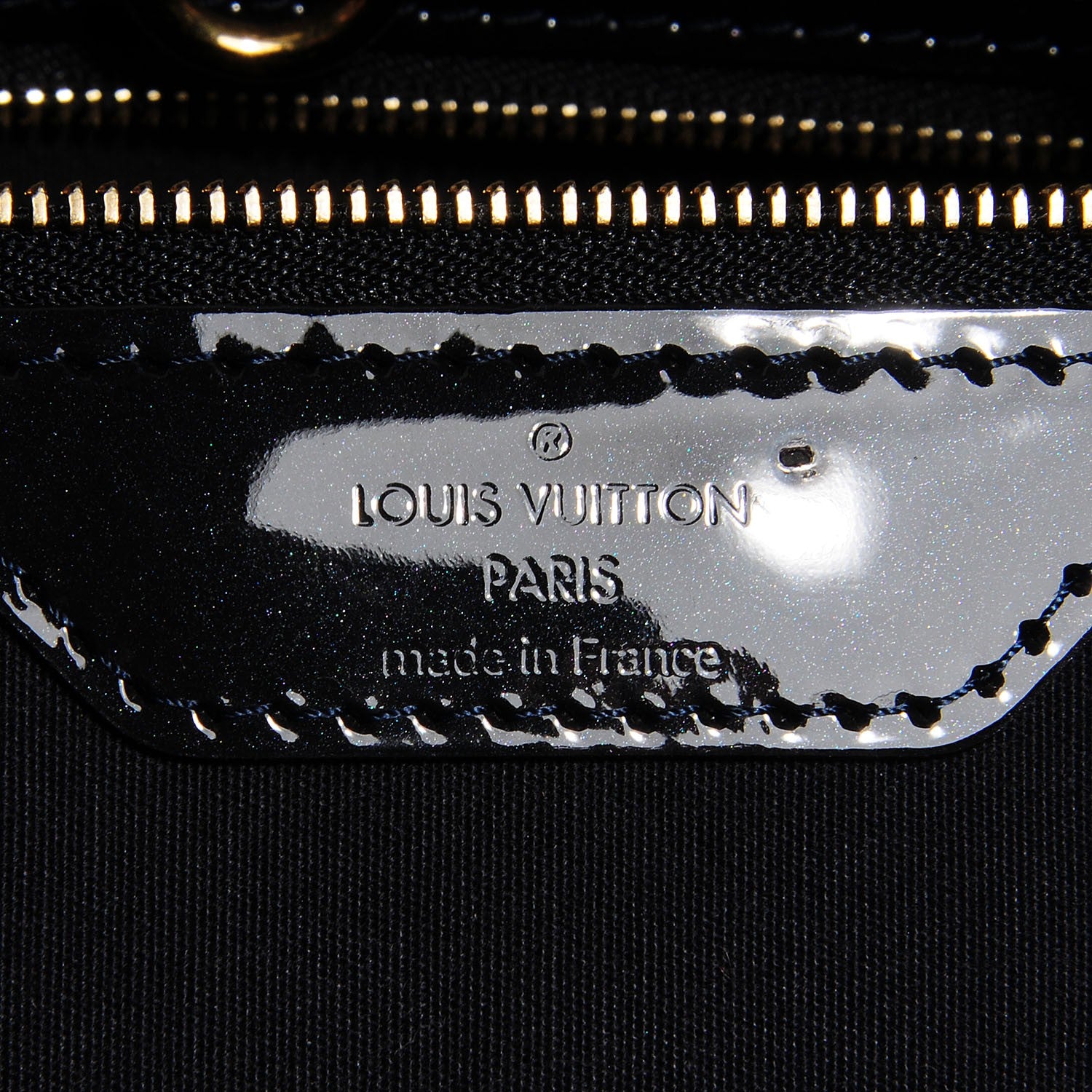 Louis Vuitton Vernis Wilshire GM Blue Infini 5 of 7