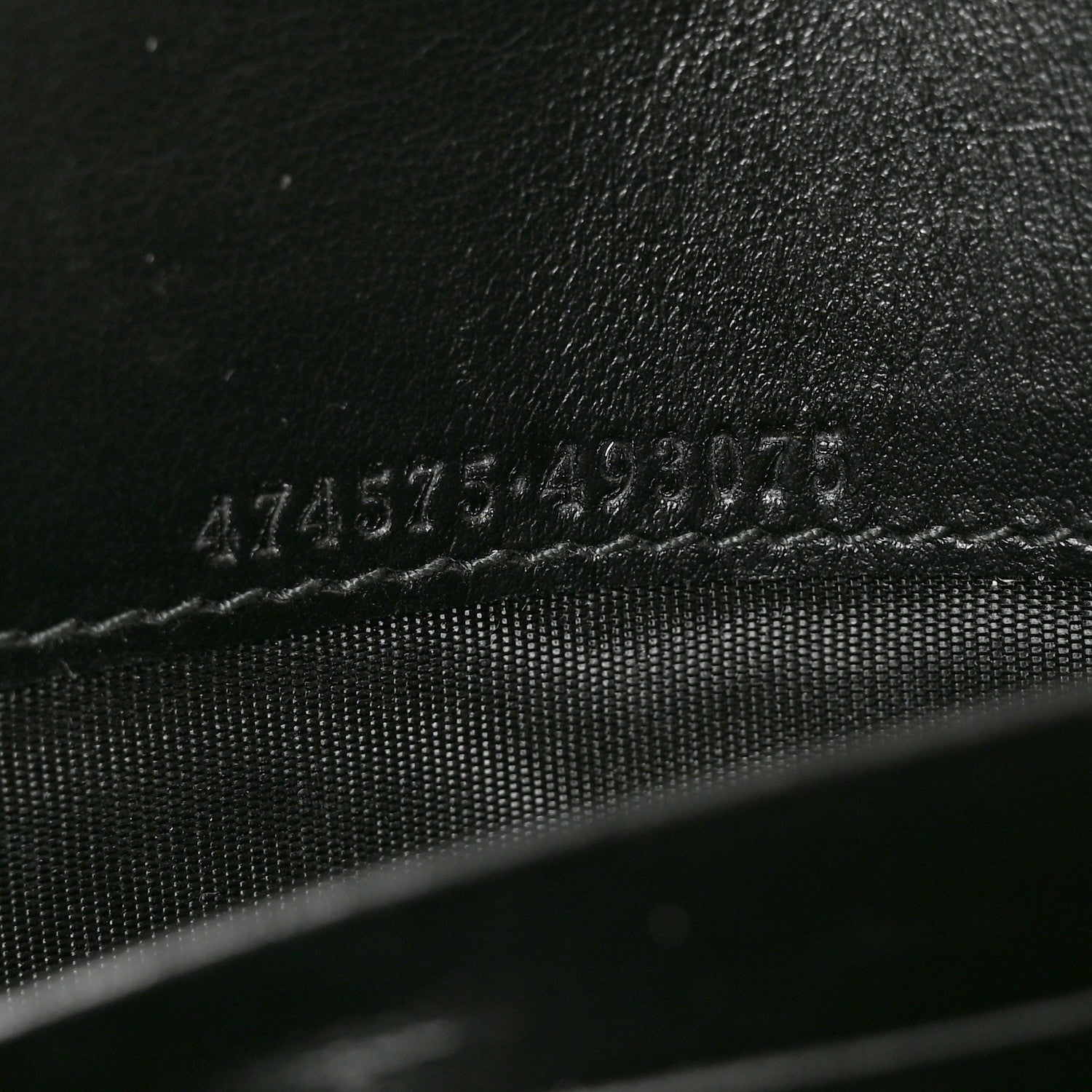 Gucci Calfskin Matelasse GG Marmont Chain Wallet Black 7 of 10