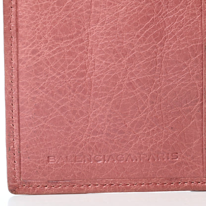 Balenciaga Agneau Classic Hardware Money Wallet Rose Bruyere 7 of 17