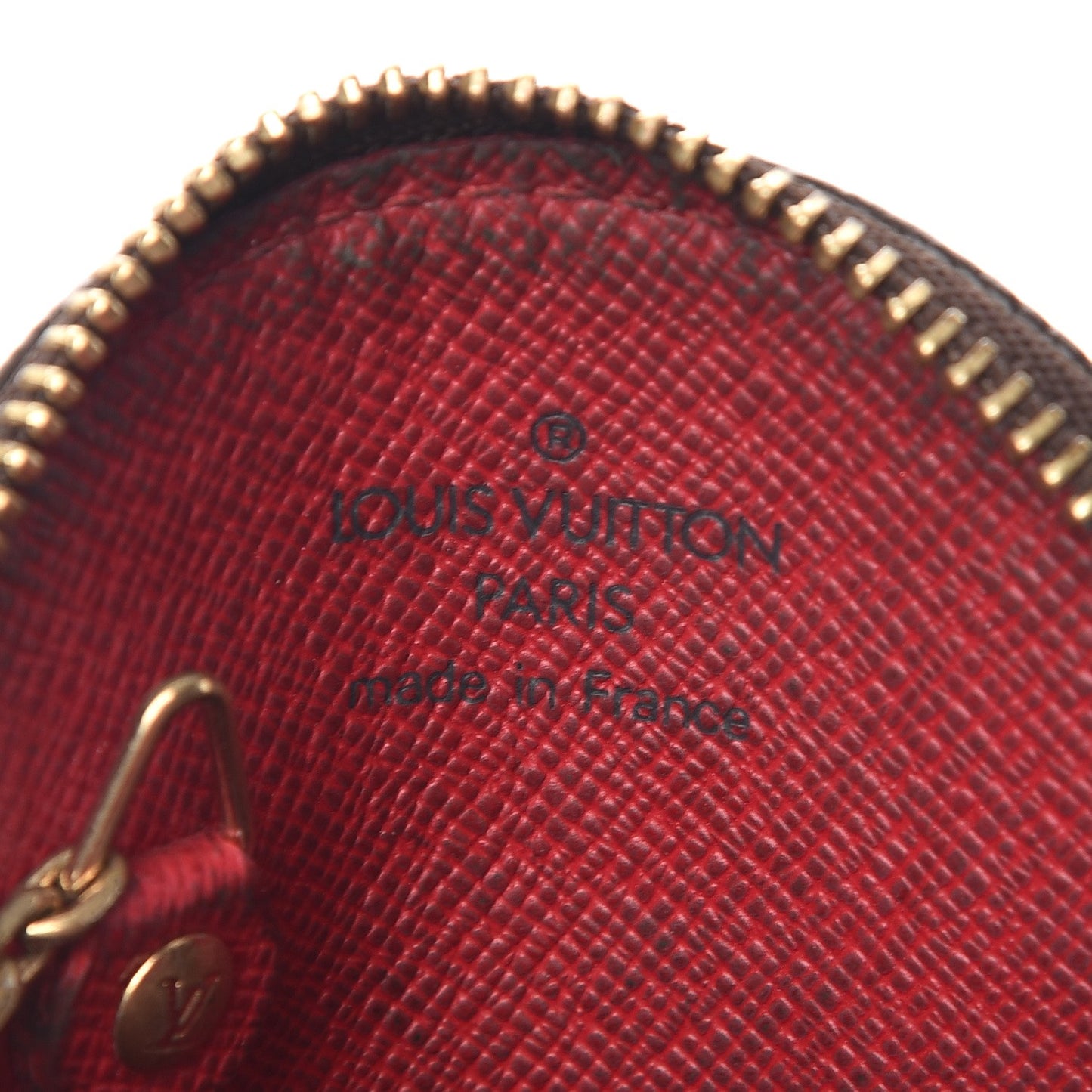 Monogram Cerises Round Coin Purse