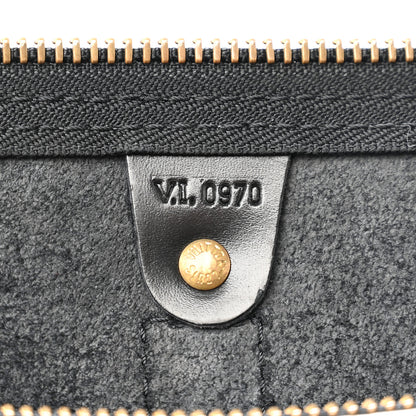 Louis Vuitton Epi Keepall 45 Black 7 of 19