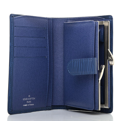 Louis Vuitton Epi French Purse Wallet Myrtille 4 of 4