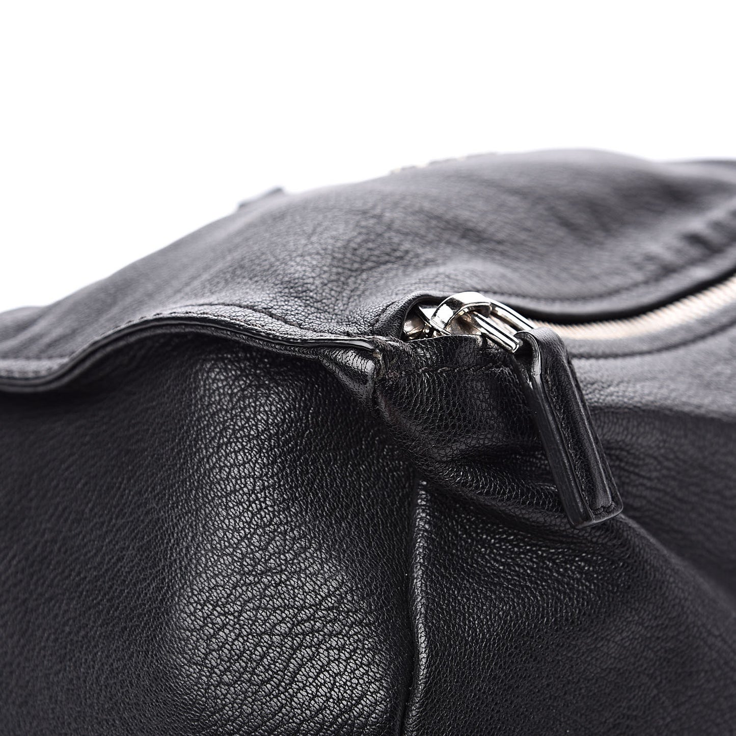 Sugar Goatskin Small Pandora Black