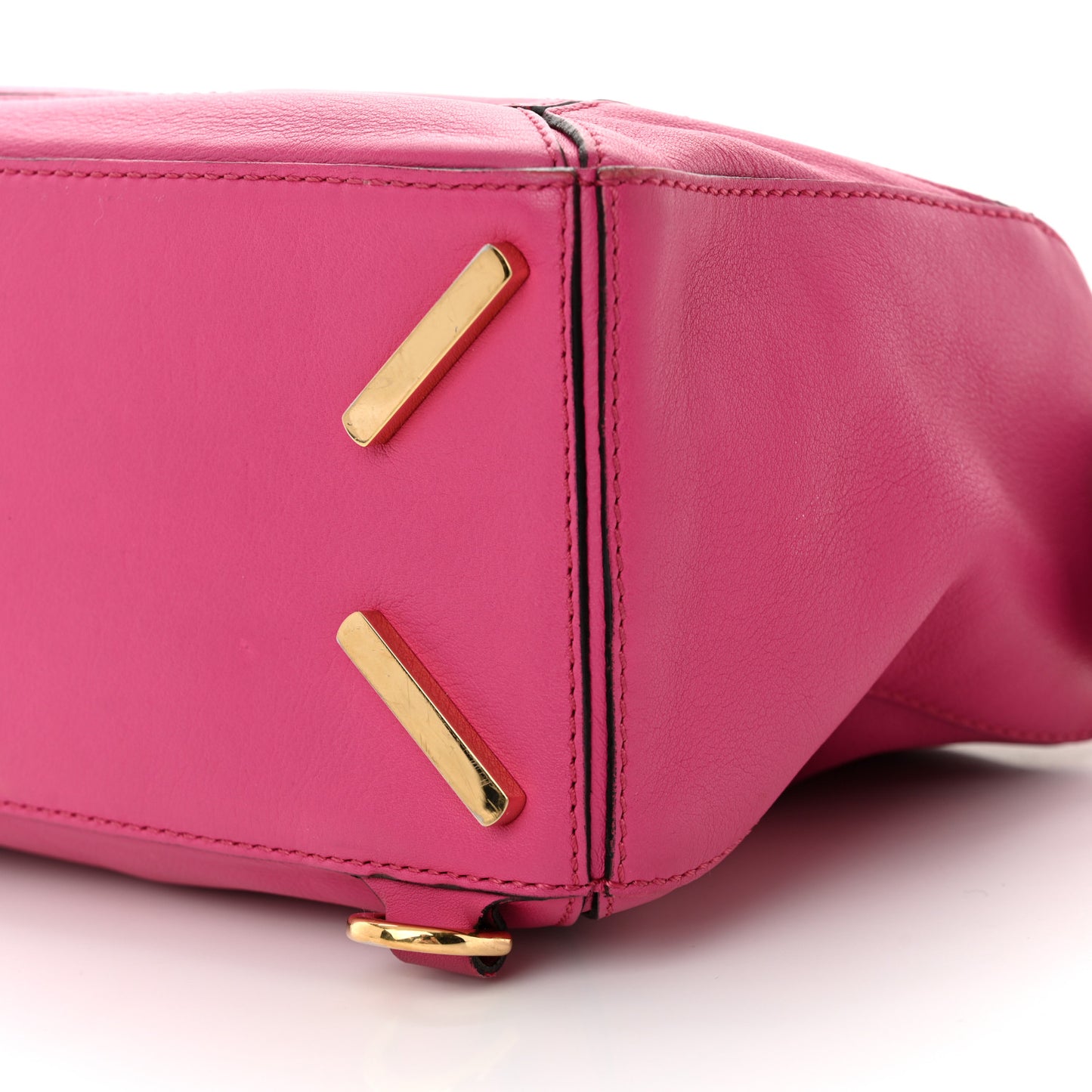 Calfskin Small Puzzle Bag Fuchsia