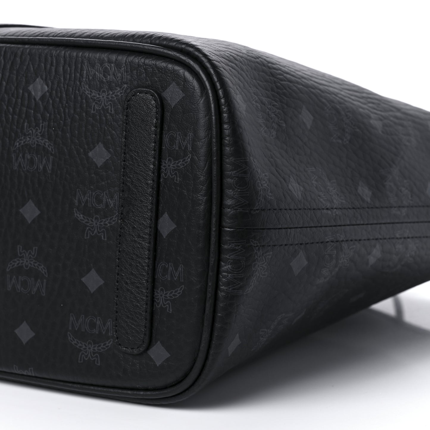 Visetos Medium Reversible Shopper Tote Black
