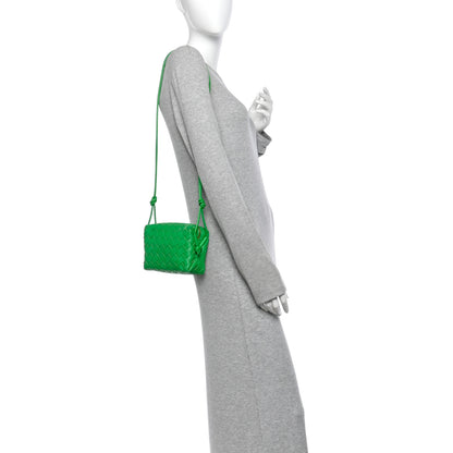 Bottega Veneta Nappa Intrecciato Mini Loop Camera Bag Parakeet 2 of 11