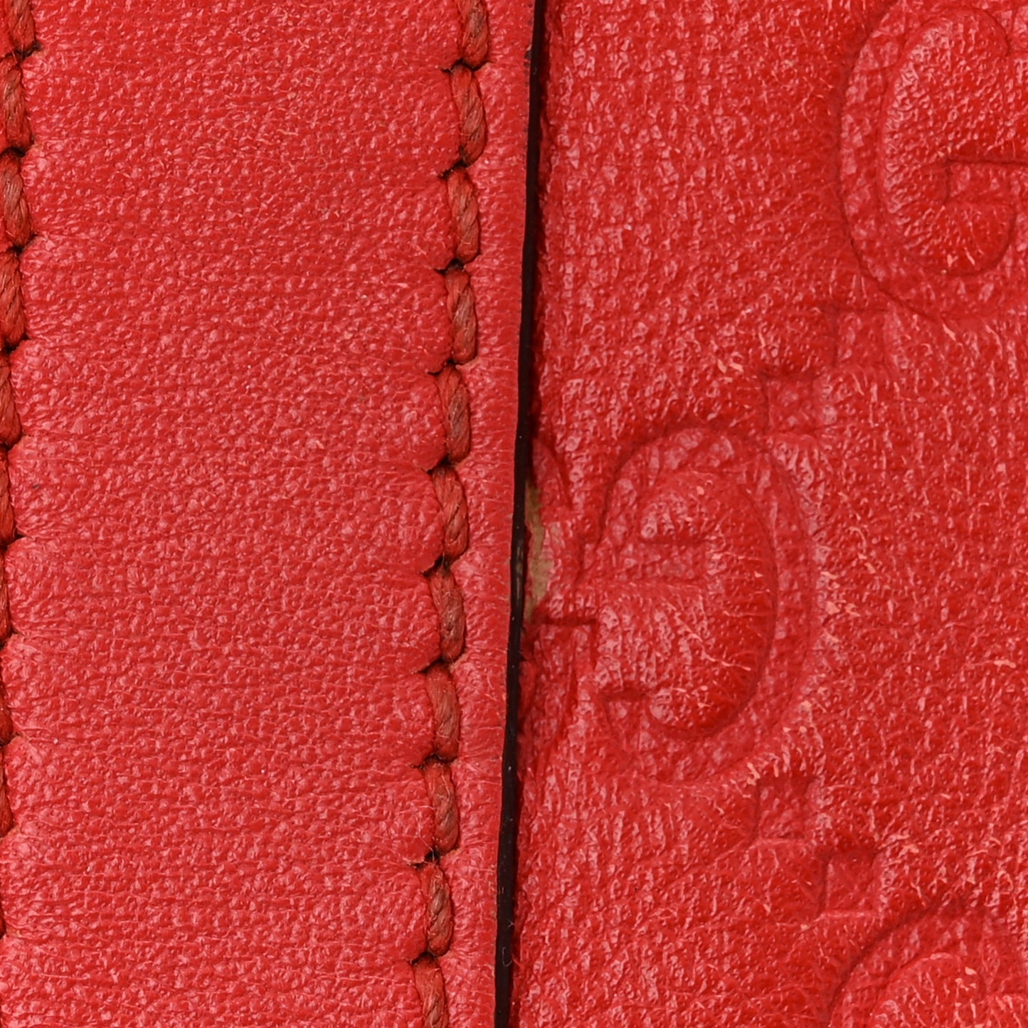 Guccissima Vitello Tender Medium Joy Boston Sporting Red