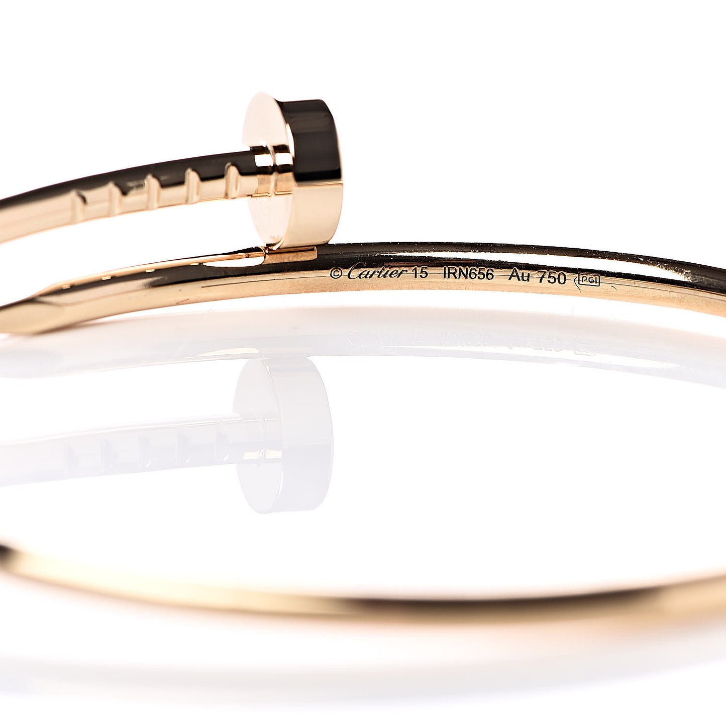 18K Yellow Gold Small Juste Un Clou Bracelet 15