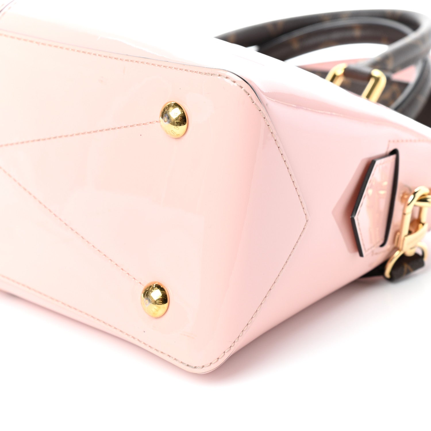 Louis Vuitton Patent Calfskin Miroir Tote Rose Ballerine 9 of 9