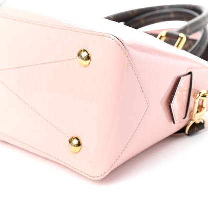 Louis Vuitton Patent Calfskin Miroir Tote Rose Ballerine 9 of 9