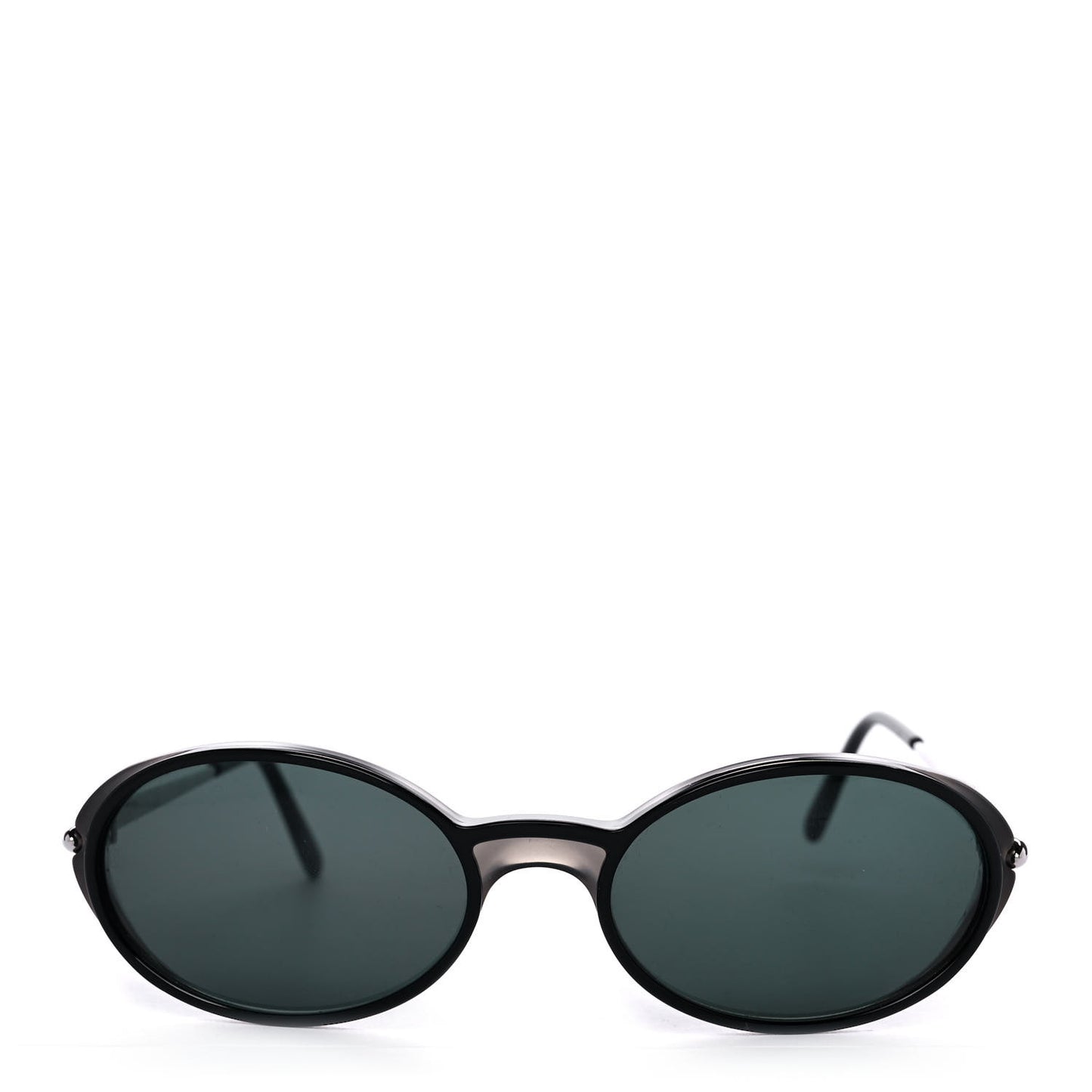 Aspen Oval Sunglasses Black